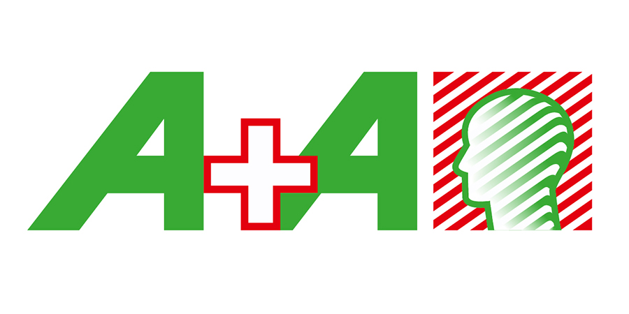 Logo der A+A Messe